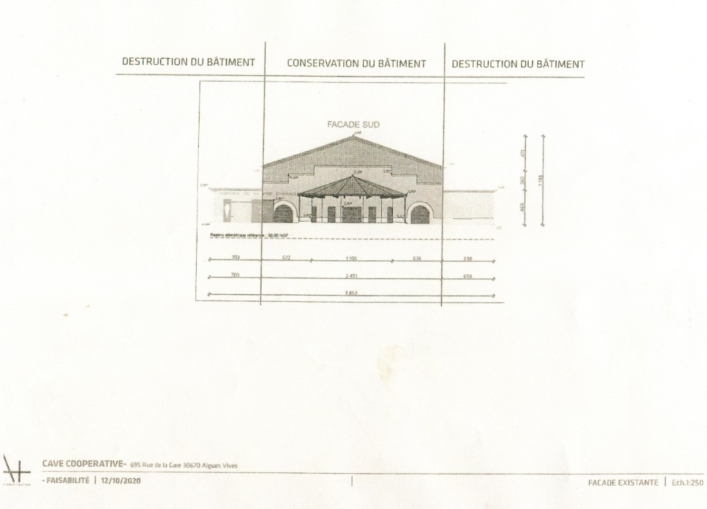 Photo 1 : Conservation du bâtiment.